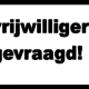 Vrijwilligers gevraagd