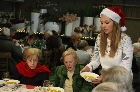 Top 5 waarvoor vrijwilligers zich inzetten met kerst.