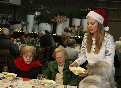 Top 5 waarvoor vrijwilligers zich inzetten met kerst.