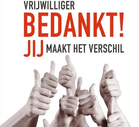 Vrijwilligers bedankt