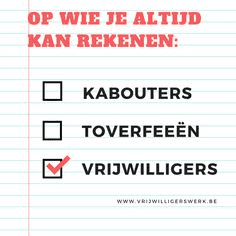 Vrijwilligers bedankt