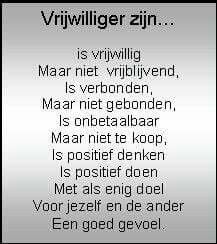 Vrijwilligers bedankt