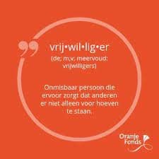 Vrijwilligers bedankt